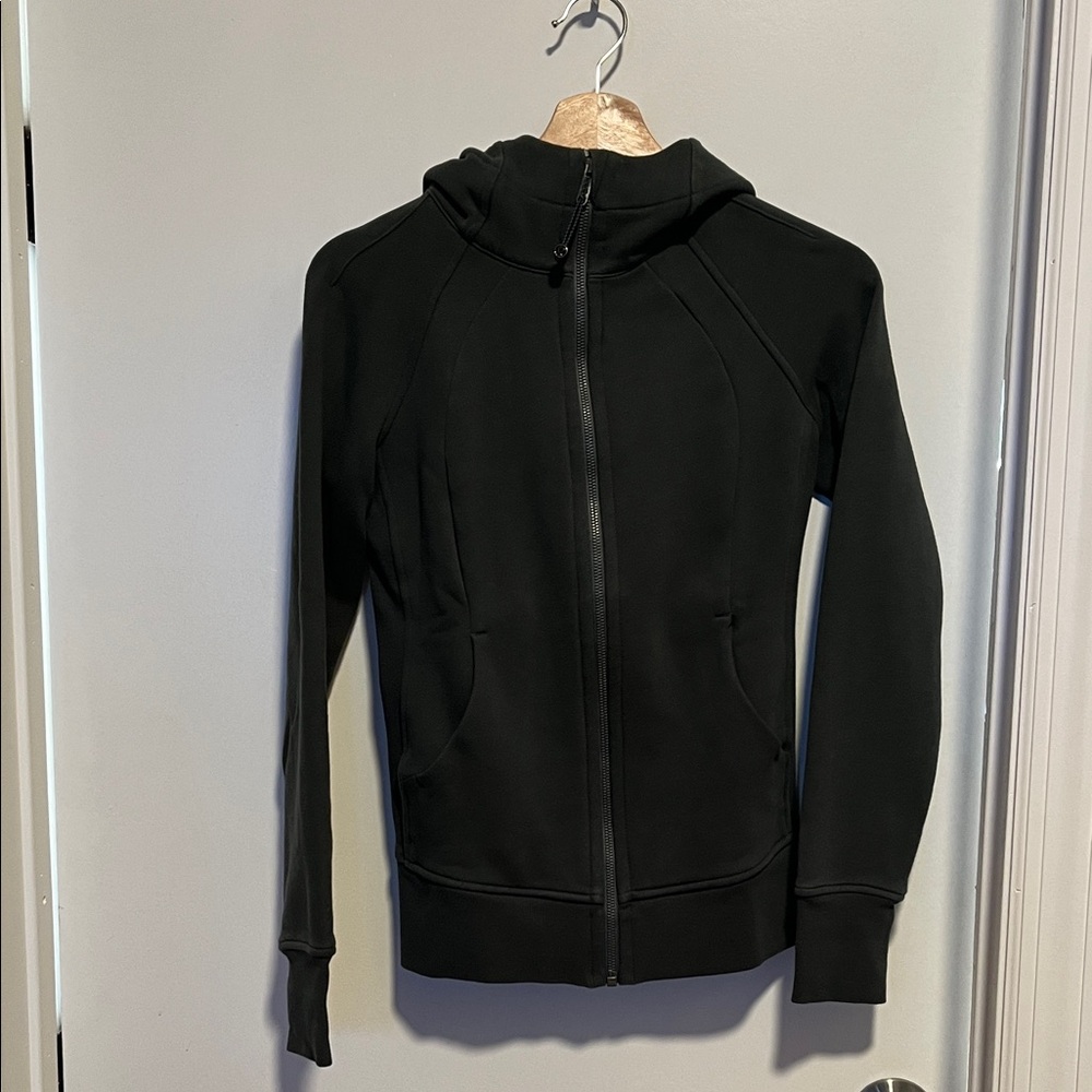 Lululemon Dark green Zip-Up Hoodie